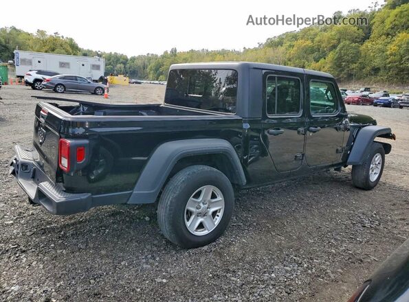 1C6HJTAG1PL527638 2023 JEEP GLADIATOR Черный Задняя правая четверть