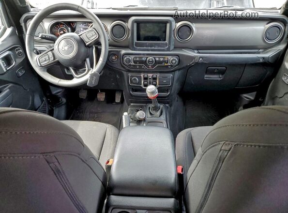 1C6HJTAG1PL527638 2023 JEEP GLADIATOR Черный Вид панели приборов