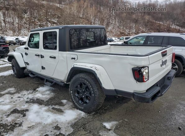 1C6HJTAG1PL561076 2023 JEEP GLADIATOR Белый Задняя левая четверть