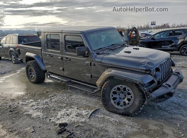 1C6HJTAG2ML513100 2021 JEEP GLADIATOR Серебряный Передняя правая четверть
