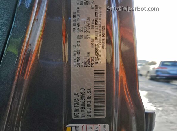 1C6HJTAG2ML513100 2021 JEEP GLADIATOR Серебряный Вид подкапотного пространства