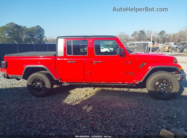 1C6HJTAG4ML551749 2021 JEEP GLADIATOR Красный Вид задней части салона
