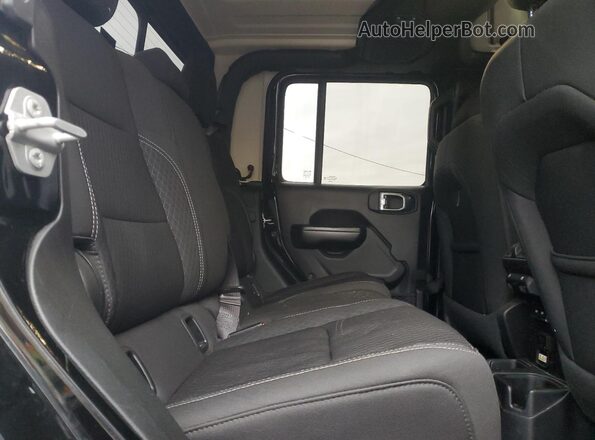 1C6HJTAG6ML513584 2021 JEEP GLADIATOR Черный Вид задних сидений