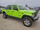 2021 Jeep Gladiator Sport Зеленый vin: 1C6HJTAG9ML619155