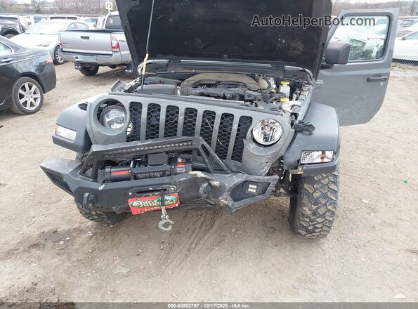 1C6HJTAGXML517301 2021 JEEP GLADIATOR Серый Вид спереди