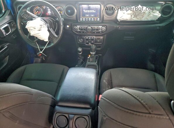 1C6HJTAGXPL504066 2023 JEEP GLADIATOR Blue Vista del salpicadero