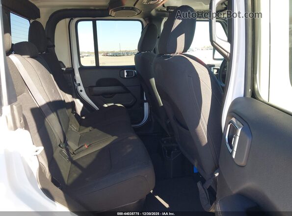 1C6HJTFG1PL523968 2023 JEEP GLADIATOR White VIN კოდის სტიკერის ხედი