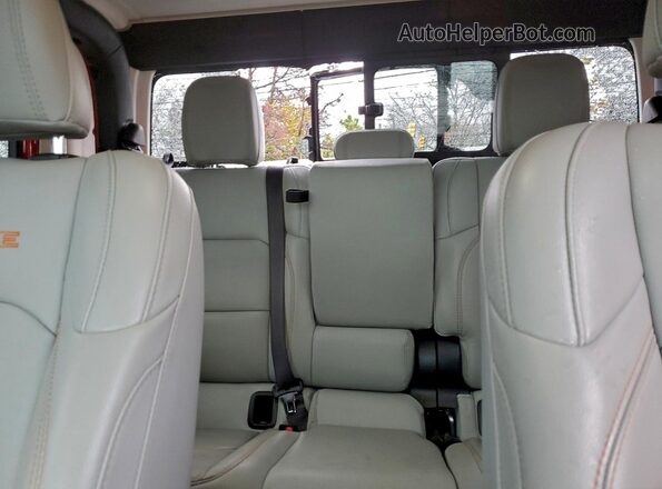 1C6JJTEG7ML538053 2021 JEEP GLADIATOR Красный Вид задних сидений