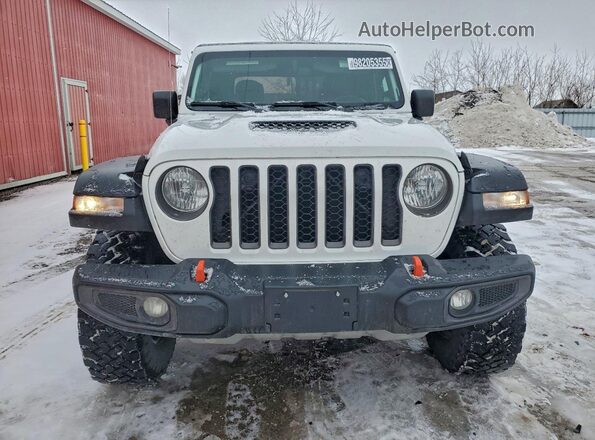 1C6JJTEGXPL543302 2023 JEEP GLADIATOR Белый Вид спереди