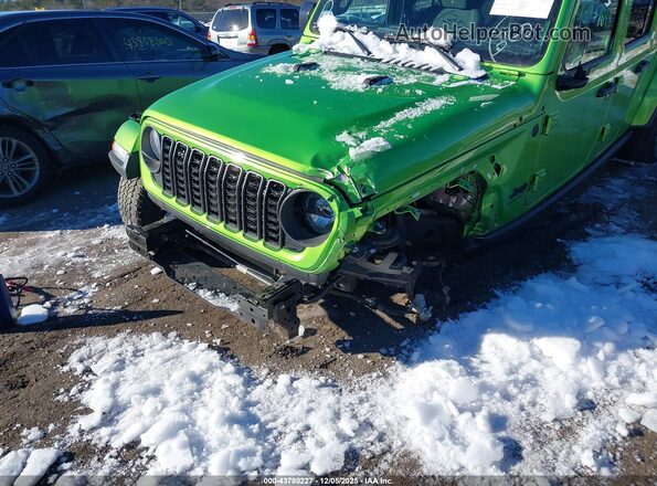 1C6PJTAG0SL511466 2025 JEEP GLADIATOR Зеленый Вид спереди