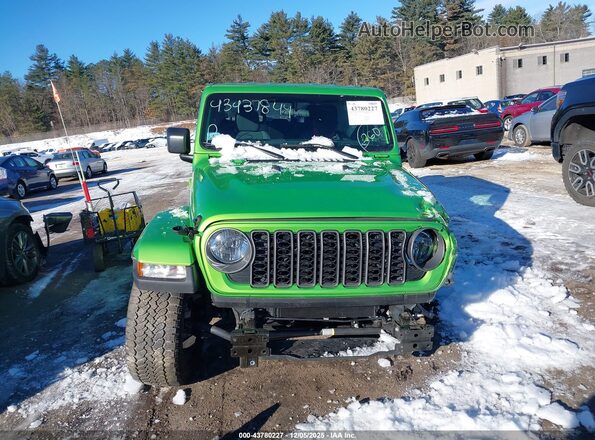 1C6PJTAG0SL511466 2025 JEEP GLADIATOR Зеленый Вид задней части салона