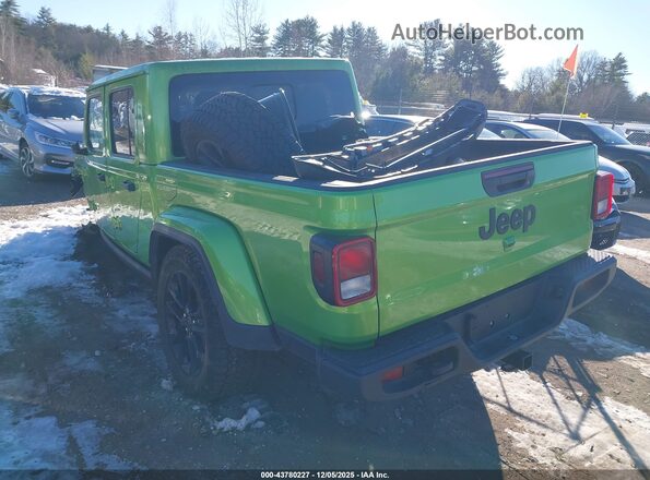 1C6PJTAG0SL511466 2025 JEEP GLADIATOR Зеленый Задняя левая четверть