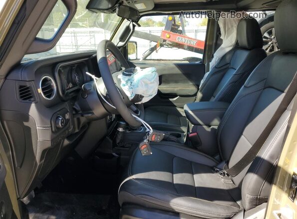 1C6PJTAG6SL527803 2025 JEEP GLADIATOR Зеленый Вид салона спереди