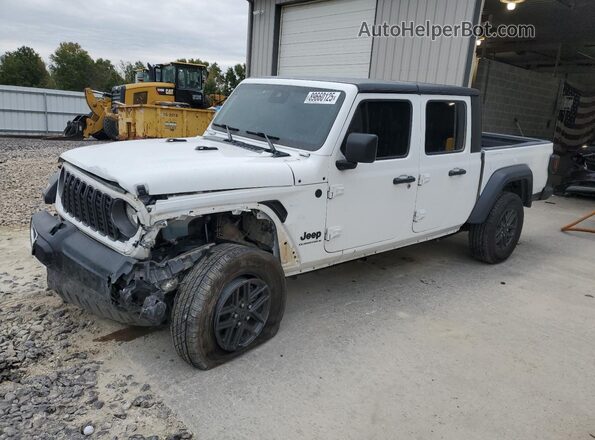 1C6PJTAG8SL508105 2025 JEEP GLADIATOR White Передня ліва чверть