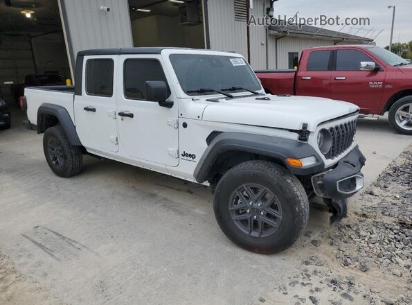 1C6PJTAG8SL508105 2025 JEEP GLADIATOR White Передня права чверть