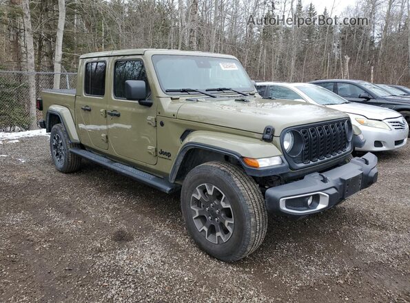 1C6RJTAG3SL521434 2025 JEEP GLADIATOR Желто-коричневый Передняя правая четверть