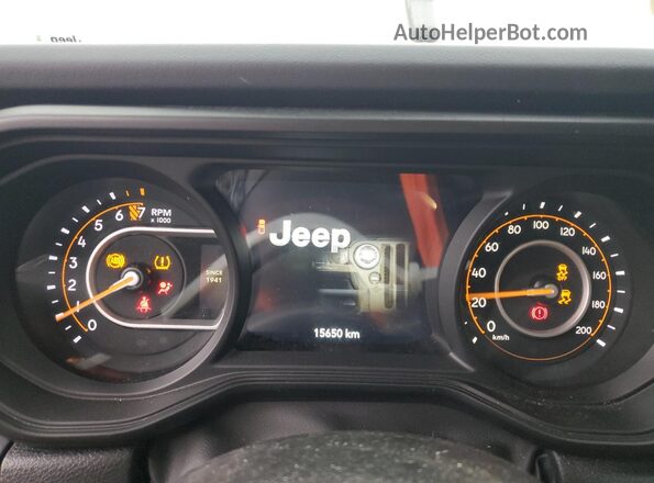 1C6RJTAG3SL521434 2025 JEEP GLADIATOR Желто-коричневый Вид щитка приборов