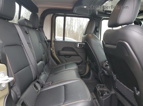 1C6RJTAG3SL521434 2025 JEEP GLADIATOR Желто-коричневый Вид задних сидений