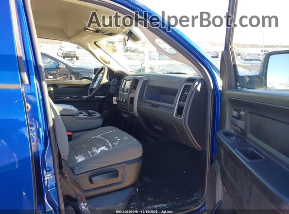 1C6RR7FG6JS235347 2018 RAM 1500 Blue წინა სალონის ხედი