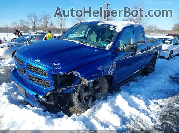 1C6RR7FG6JS235347 2018 RAM 1500 Blue წინა ხედი