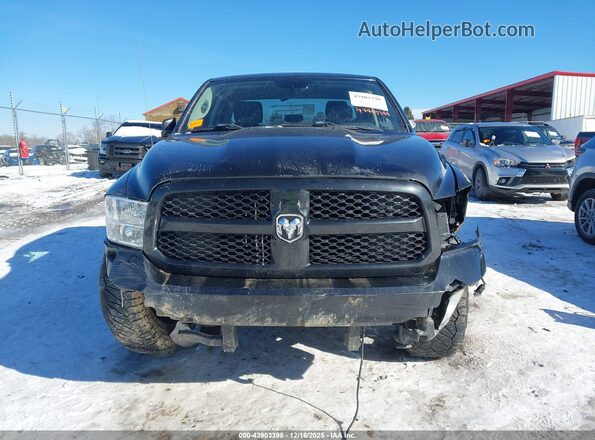 1C6RR7FT0JS343167 2018 RAM 1500 Black Սարքավորումների վահանակի տեսք