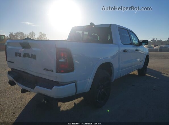 1C6SRFJP8SN752149 2025 RAM 1500 Белый Задняя правая четверть