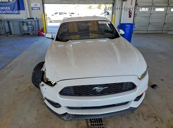 1FA6P8AM8G5220348 2016 FORD MUSTANG Белый Вид спереди