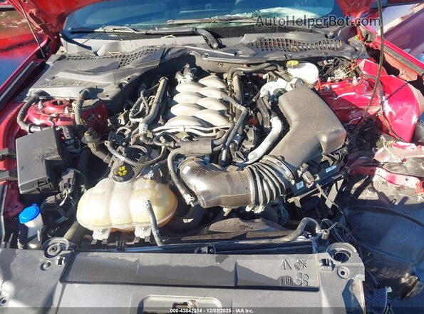 1FA6P8CF2L5174640 2020 FORD MUSTANG Maroon Հետևի տեսք