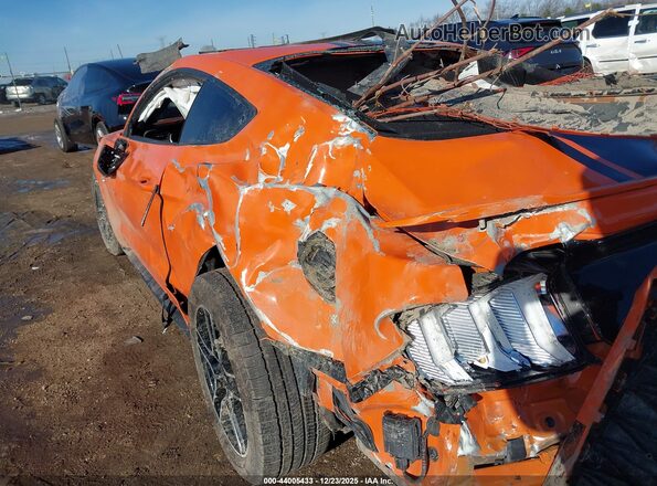 1FA6P8CF6M5148110 2021 FORD MUSTANG Оранжевый Вид спереди