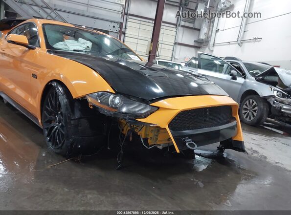 1FA6P8CF8K5189657 2019 FORD MUSTANG Оранжевый 