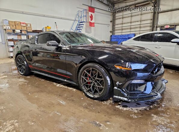 1FA6P8R00N5554923 2022 FORD MUSTANG Black Front right