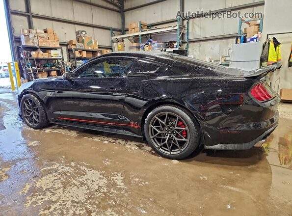 1FA6P8R00N5554923 2022 FORD MUSTANG Black Rear left