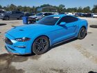 2022 Ford Mustang Blue vin: 1FA6P8TH0N5123108