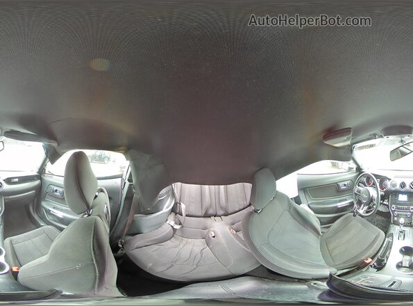 1FA6P8TH2K5117502 2019 FORD MUSTANG Черный Панорамный вид салона 360°