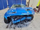 2019 Ford Mustang Синий vin: 1FA6P8TH3K5146684 Damage: Front Bumper Reinforcement, Broken, Replacement Required