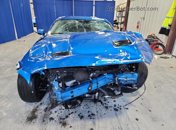 1FA6P8TH3K5146684 2019 FORD MUSTANG Синий 