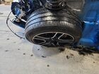2019 Ford Mustang Синий vin: 1FA6P8TH3K5146684 Damage: Left Front Tire, Cut, Replacement Required