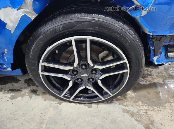 1FA6P8TH3K5146684 2019 FORD MUSTANG Синий 