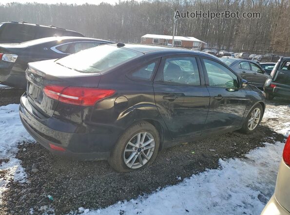 1FADP3F20GL396808 2016 FORD FOCUS Черный Задняя правая четверть
