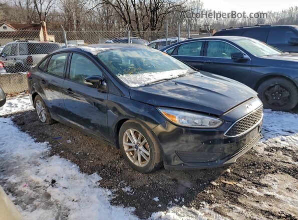 1FADP3F20GL396808 2016 FORD FOCUS Черный Передняя правая четверть