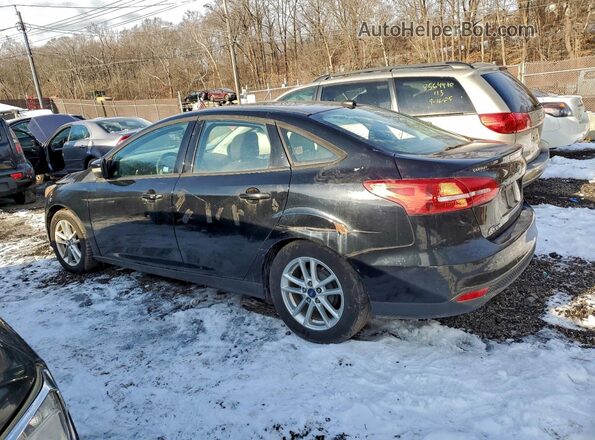 1FADP3F20GL396808 2016 FORD FOCUS Черный Задняя левая четверть