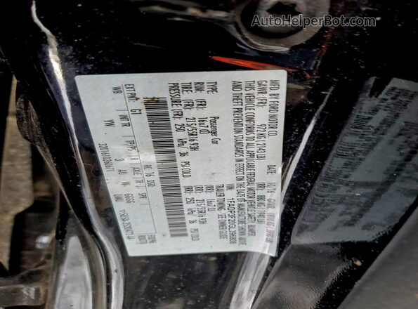1FADP3F20GL396808 2016 FORD FOCUS Черный Вид подкапотного пространства