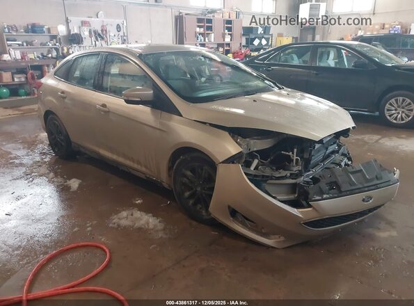 1FADP3F20HL317817 2017 FORD FOCUS Champagne Передняя правая четверть