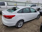2017 Ford Focus Se White vin: 1FADP3F22HL217833