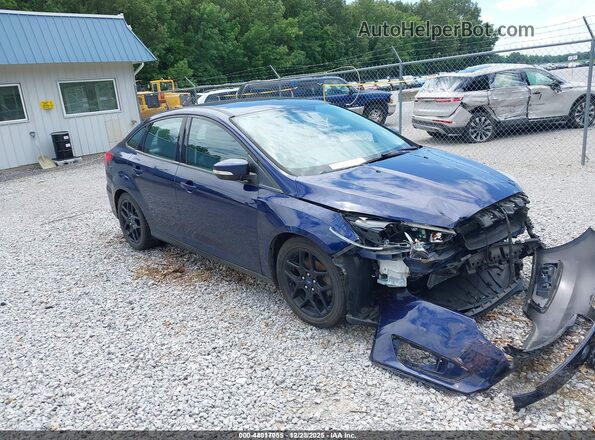 1FADP3F23GL368811 2016 FORD FOCUS Синий Передняя правая четверть