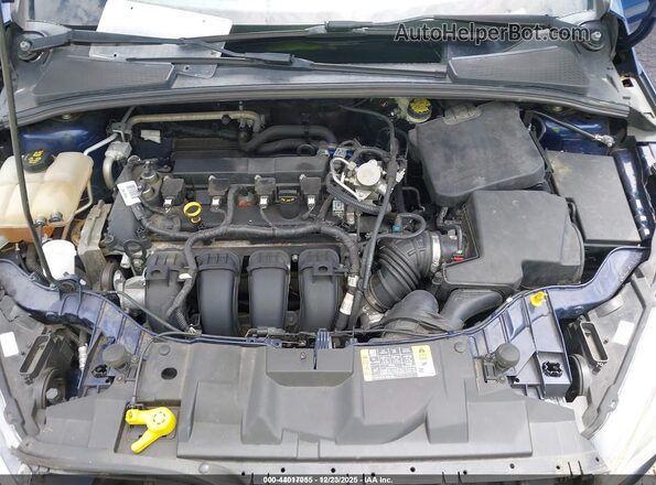 1FADP3F23GL368811 2016 FORD FOCUS Синий Вид сзади