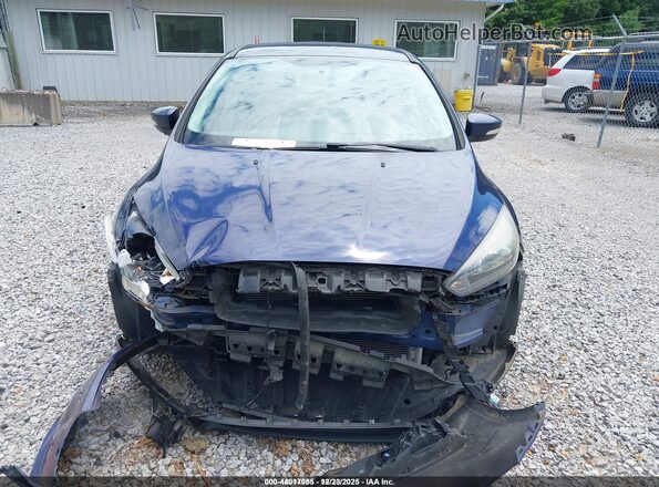 1FADP3F23GL368811 2016 FORD FOCUS Синий Вид задней части салона