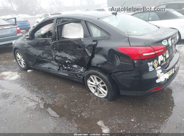 1FADP3F25GL384959 2016 FORD FOCUS Black Trasero izquierdo
