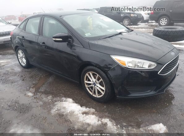 1FADP3F25GL384959 2016 FORD FOCUS Black Delantero derecho