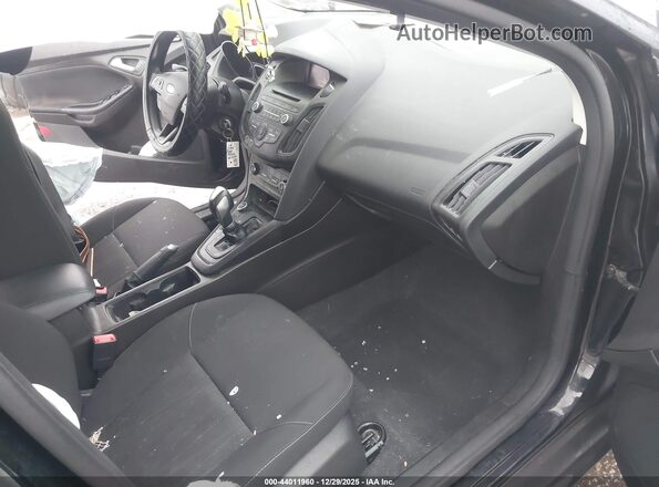 1FADP3F25GL384959 2016 FORD FOCUS Black Vista interior delantera